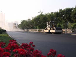 烏魯木齊機場改擴建工程飛行區場道工程順利通過第一階段土石方工程分部工程驗收